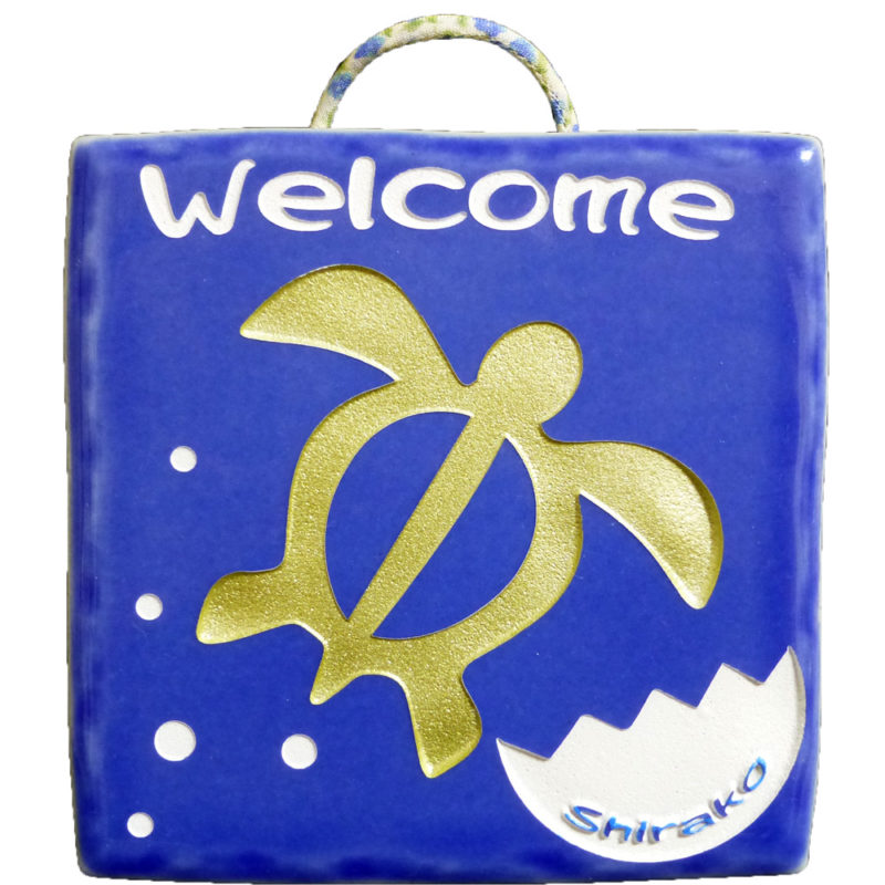 タイル　ドアプレート